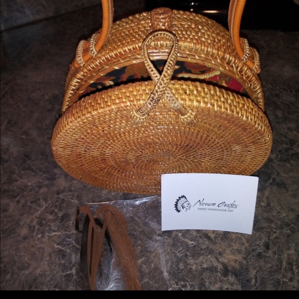 NWT Handmade Boho Handbag Unique & Beautiful